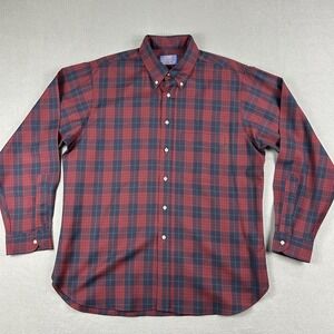 Vintage Pendleton Shirt Mens XL Wool Plaid Robinson Dress Tartan Made USA 70s‎